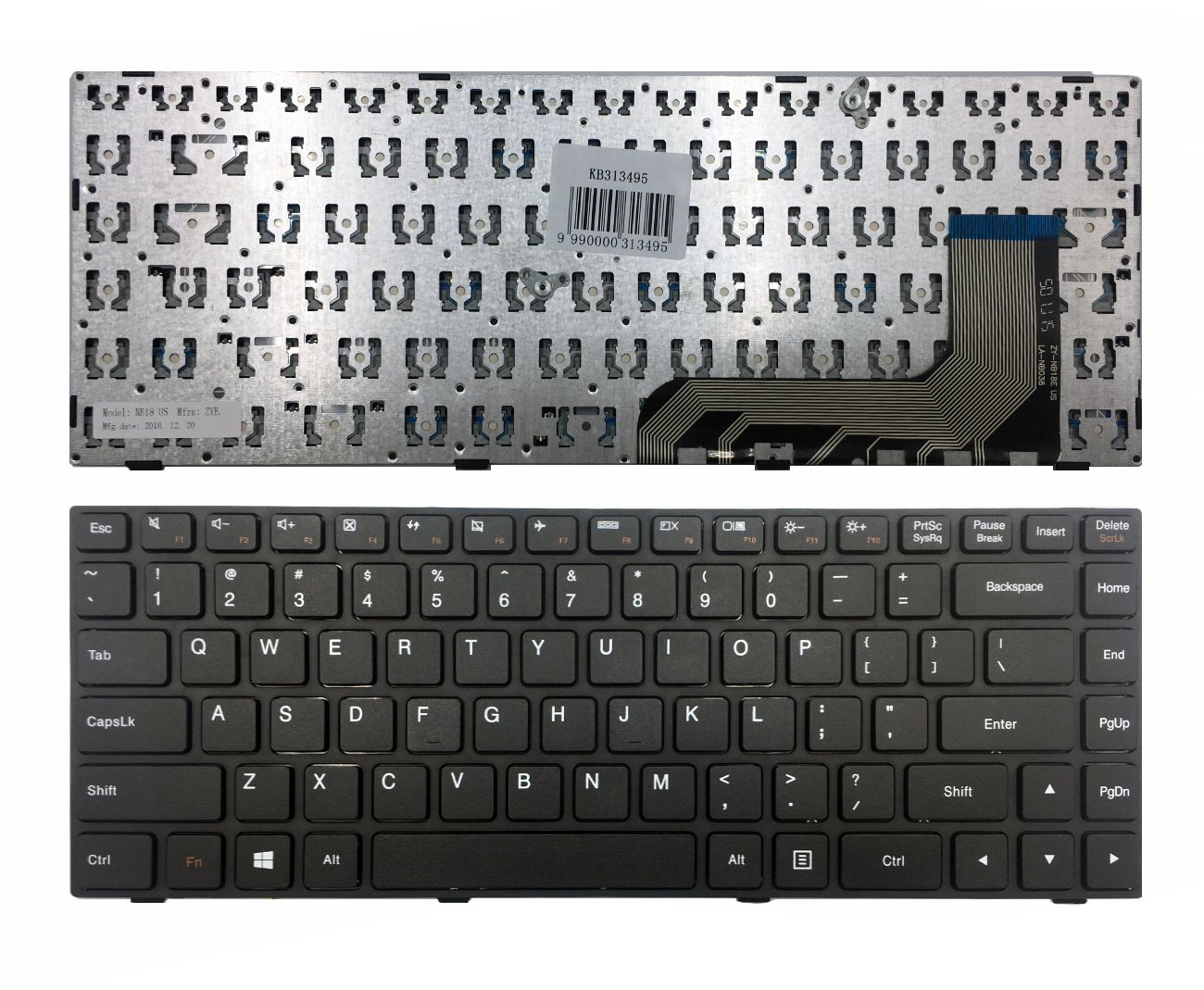 Lenovo tastatūra priekš IdeaPad 100, 100-14IBD, 100-14IBY