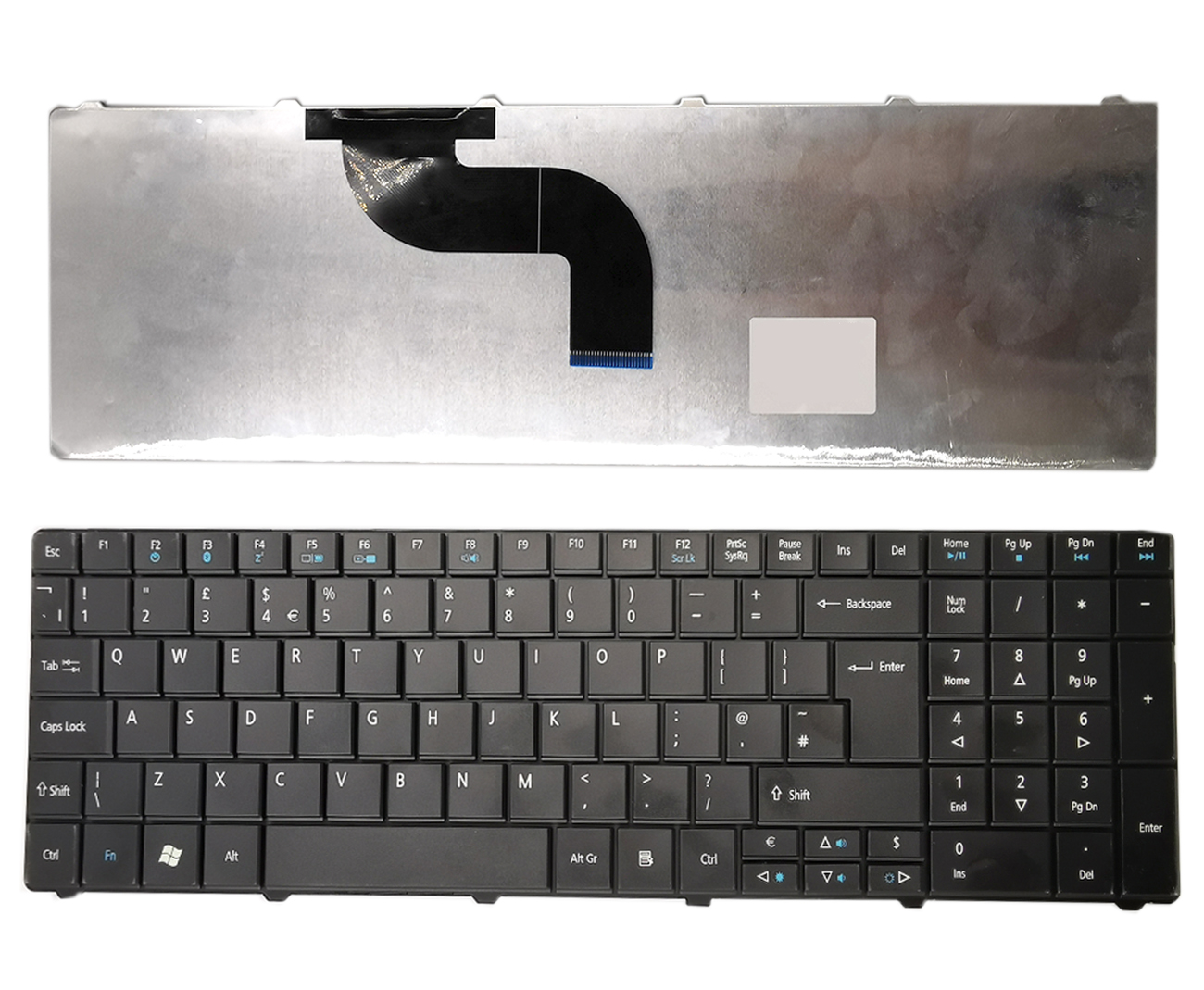 ACER Aspire tastatūra priekš E1-521, E1-531, E1-531G, E1-571, E1-571G, UK