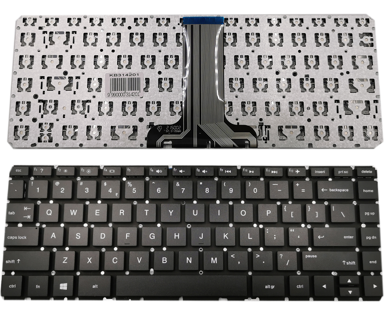 HP tastatūra priekš Pavilion X360, 14-BA, 14T-BA, 14M-BA, 14-BS