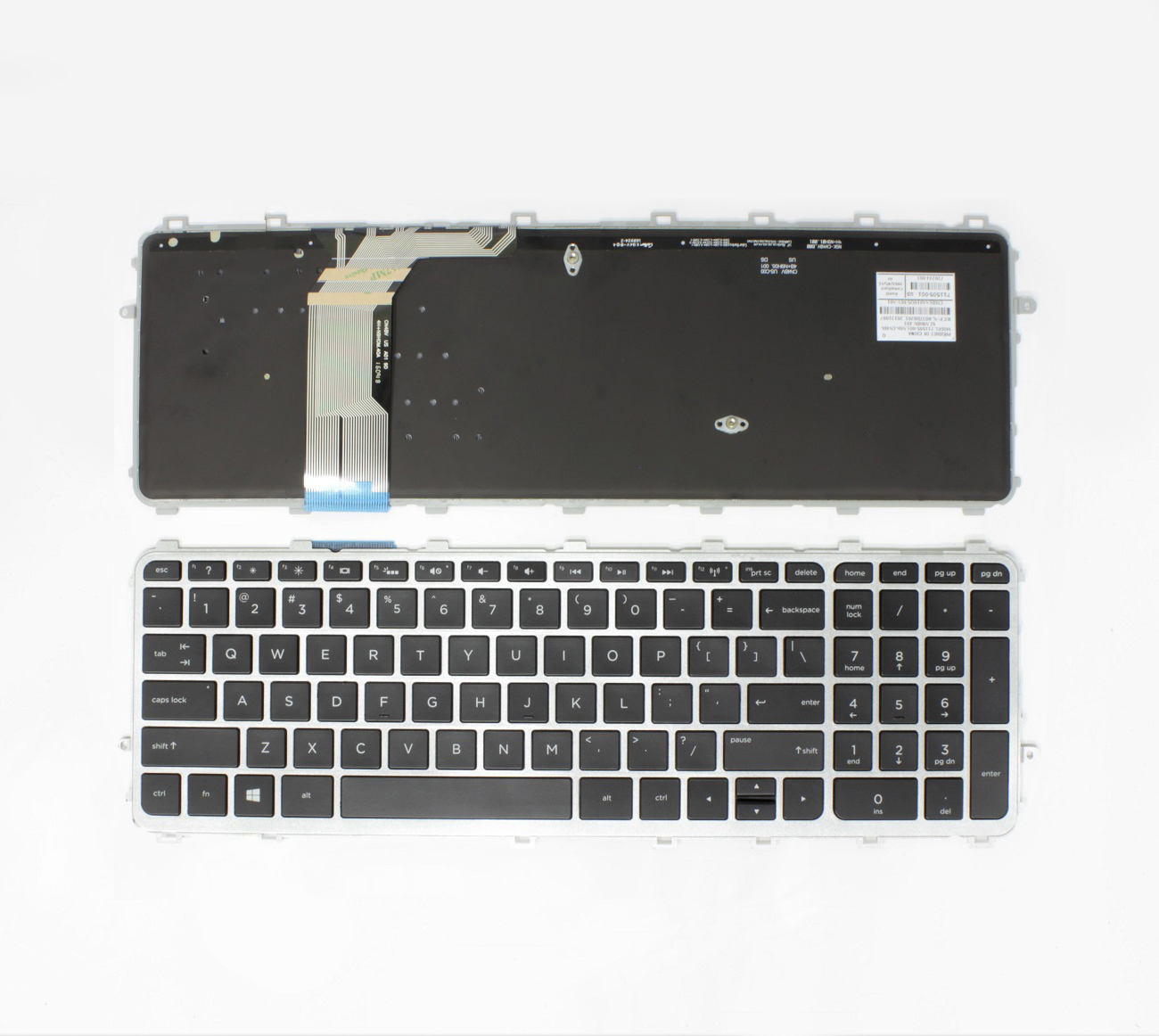 Keyboard HP Envy TouchSmart: 15-J, 17-J, M7-J, 17T-J ar frame