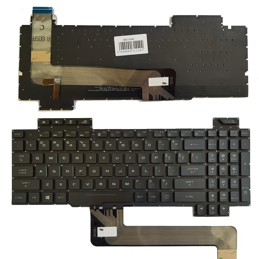 ASUS GL703 tastatūra, ASV