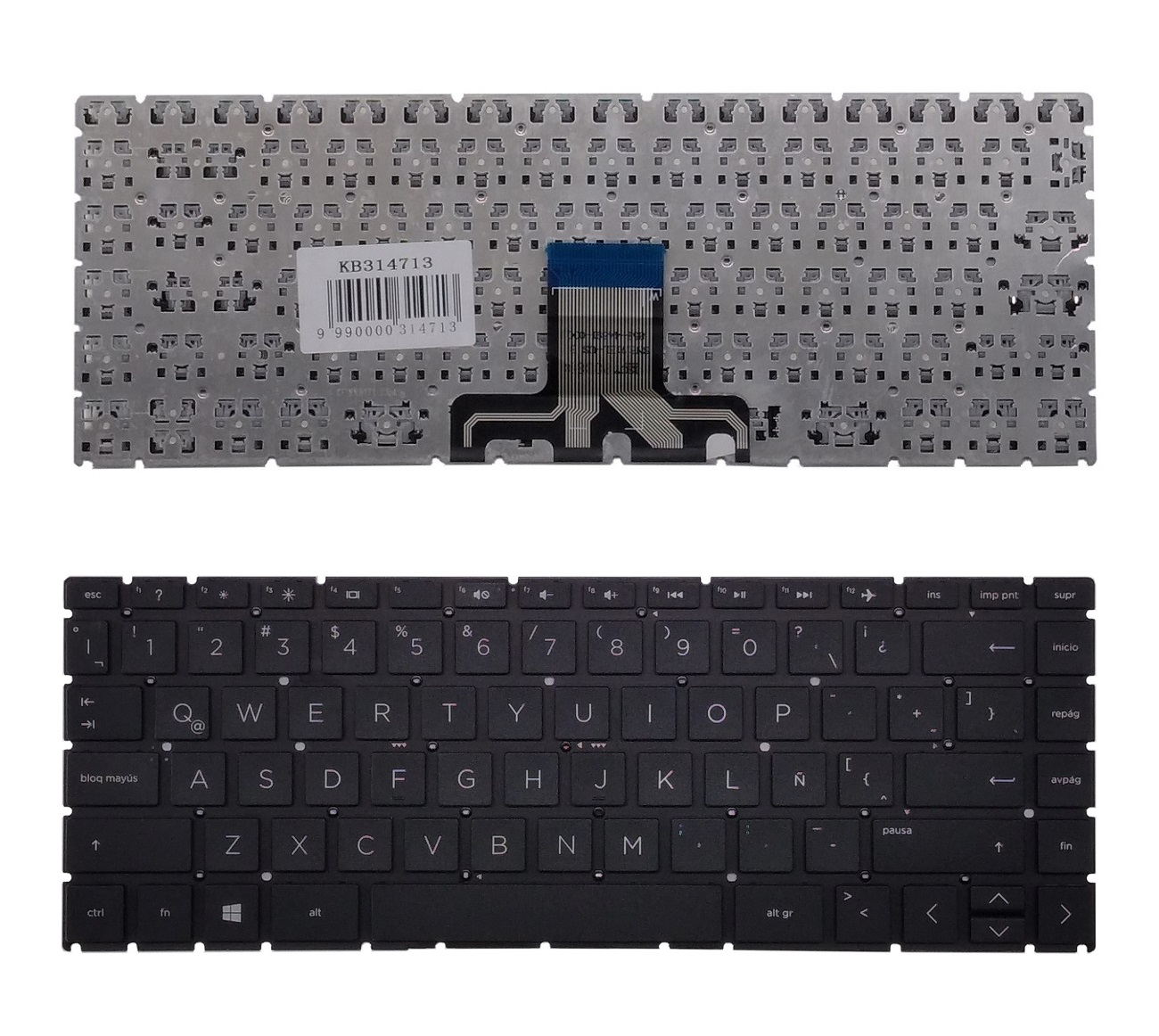 Keyboard HP 240 G8, bez frame, US