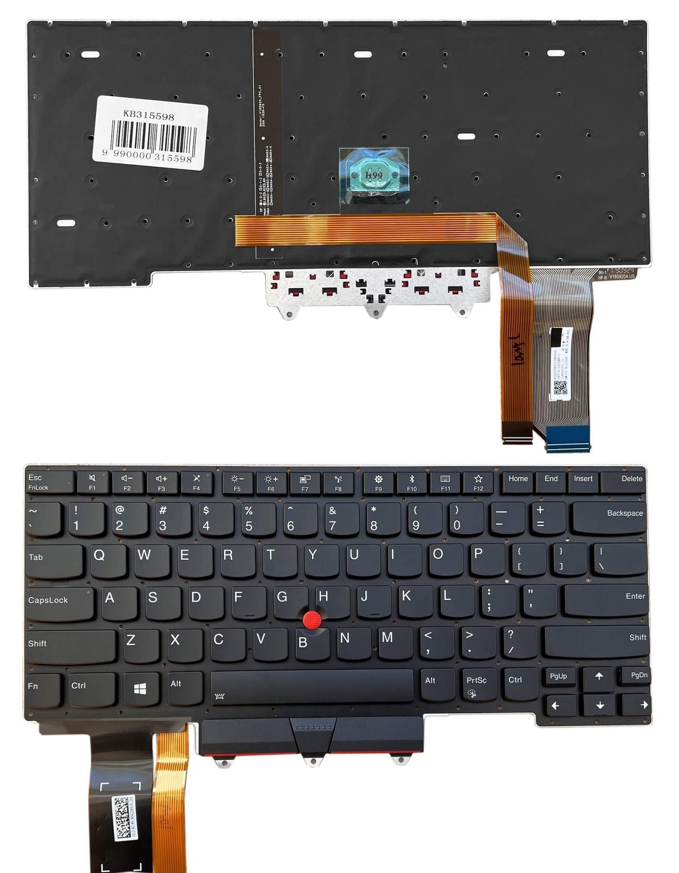 Keyboard LENOVO Thinkpad E14, ar Trackpoint, ar Backlight, US