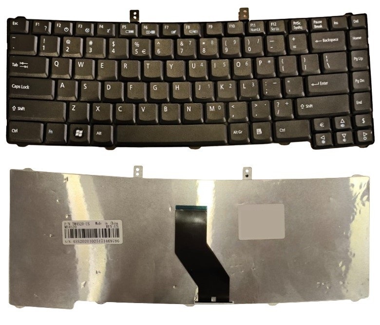Acer TM4320, TM5710, 4630Z, 4620Z, 5530G, 4730 tastatūra, ASV