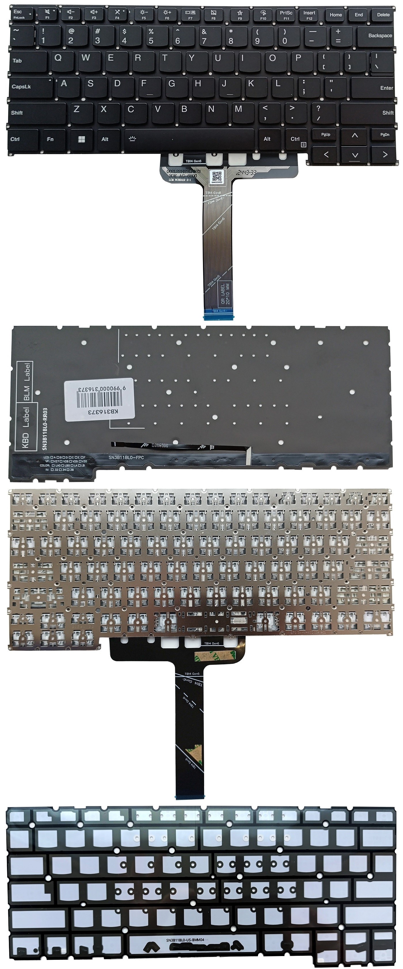 Keyboard LENOVO Thinkbook 14 G6 IRL, ar backlight, US