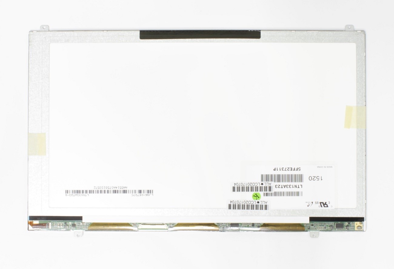 LCD ekrāns 13.3" 1366x768 HD, LED, matēts, 40pin (kreisais), A+