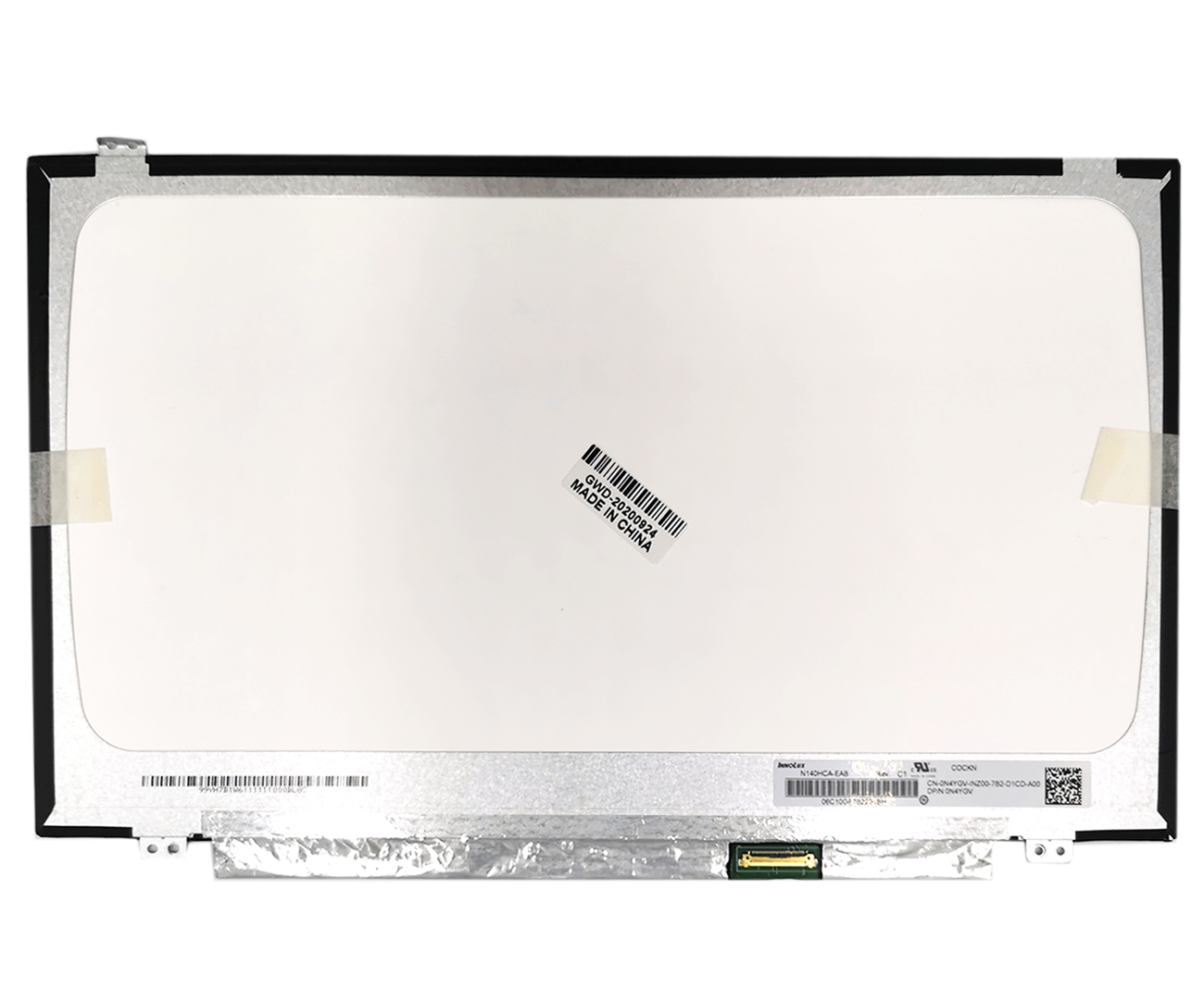 LCD ekrāns 14.0" 1920x1080 FHD, LED, IPS, SLIM, matēts, 30pin (pa labi), A+