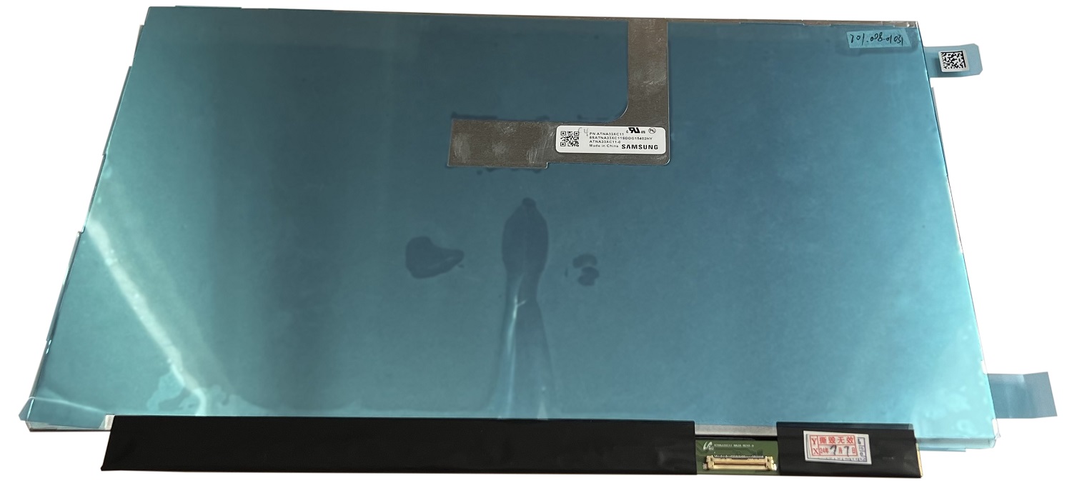 LCD ekrāns 13.3“ 1920x1080 FHD, OLED, SLIM, matēts, 30pin (labais), EDP, A+