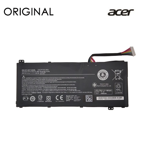 Notebook Baterija ACER AC14A8L, 4465mAh, Original
