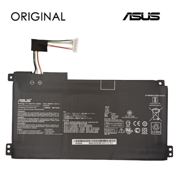 Notebook Baterija ASUS B31N1912, 3550mAh, Original