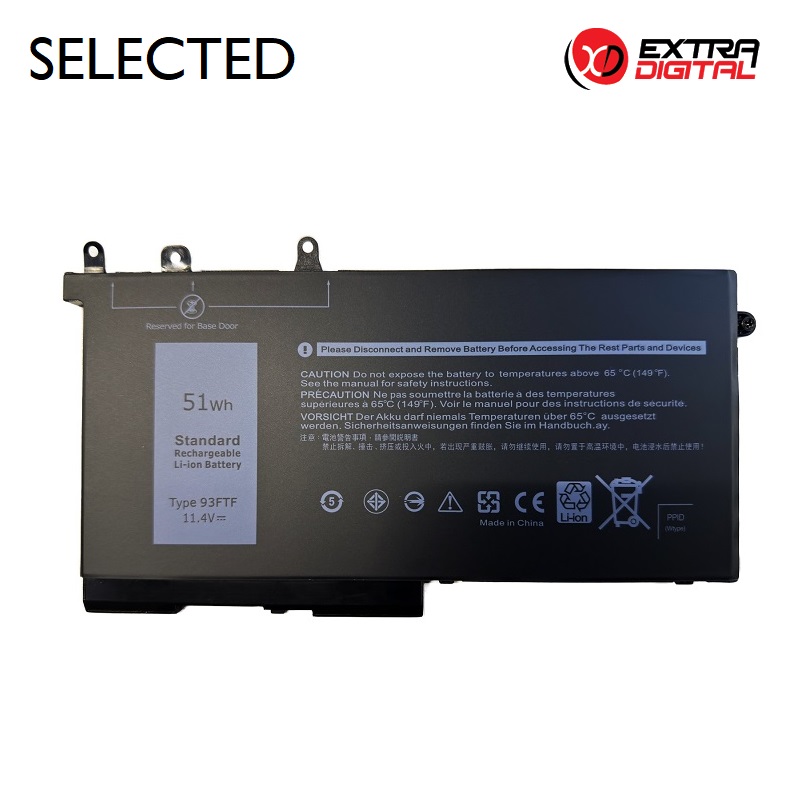 Notebook Baterija DELL D4CMT, 51Wh, Extra Digital Selected