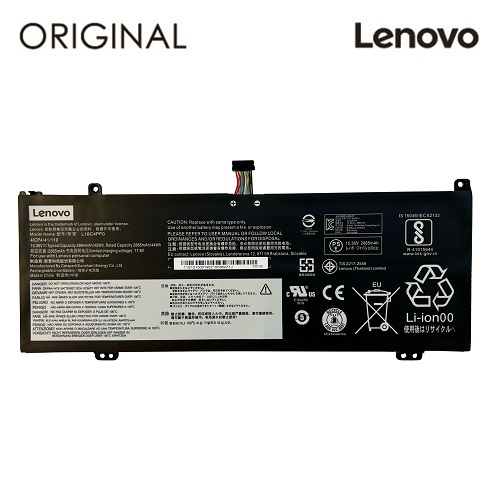 Notebook baterija LENOVO L18M4PF0, 2865mAh, Original