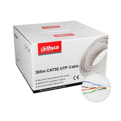 Dahua Indoor CAT5 UTP Kabelis 1x305m PFM920I-5EUN