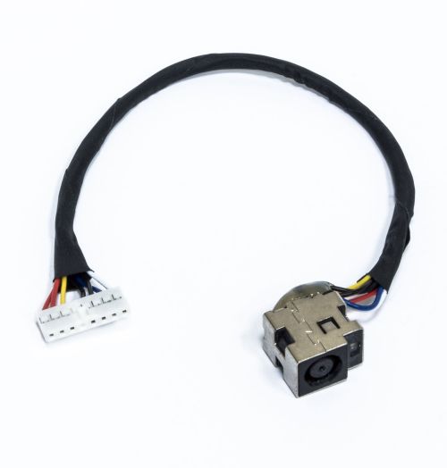 Power jack ar kabelis, HP G62, COMPAQ CQ62