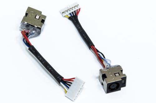 Power jack ar kabelis, HP DV5-2000