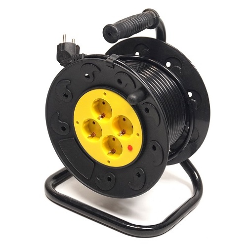 Extension Cord ar Reel 15m, 4 sockets, 3x1.5mm2