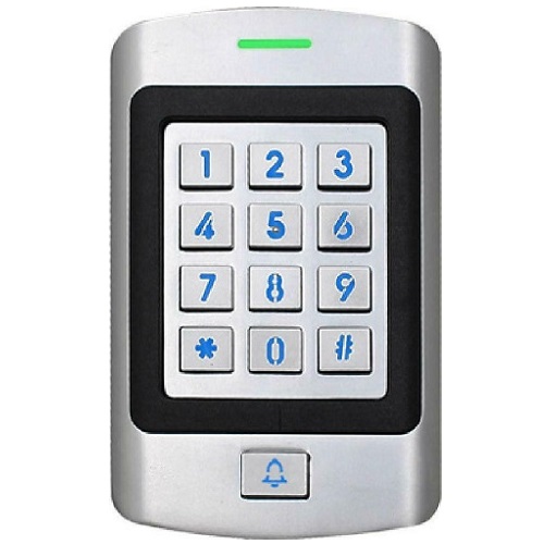 Standalone Access Control ar Keypad un Card Reader, 125KHz EM