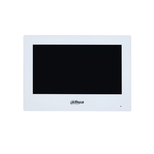 7- inch Color 2-Wire IP &amp; Wi-Fi Indoor Monitor VTH2622GW-W balts