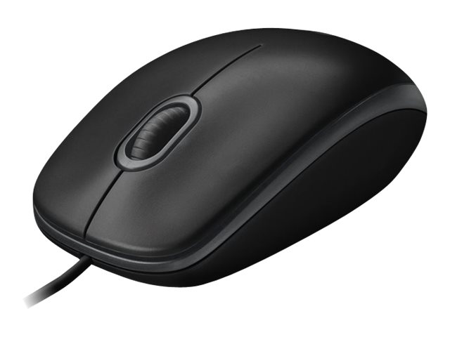 Logitech B100 optiskā pele melna USB