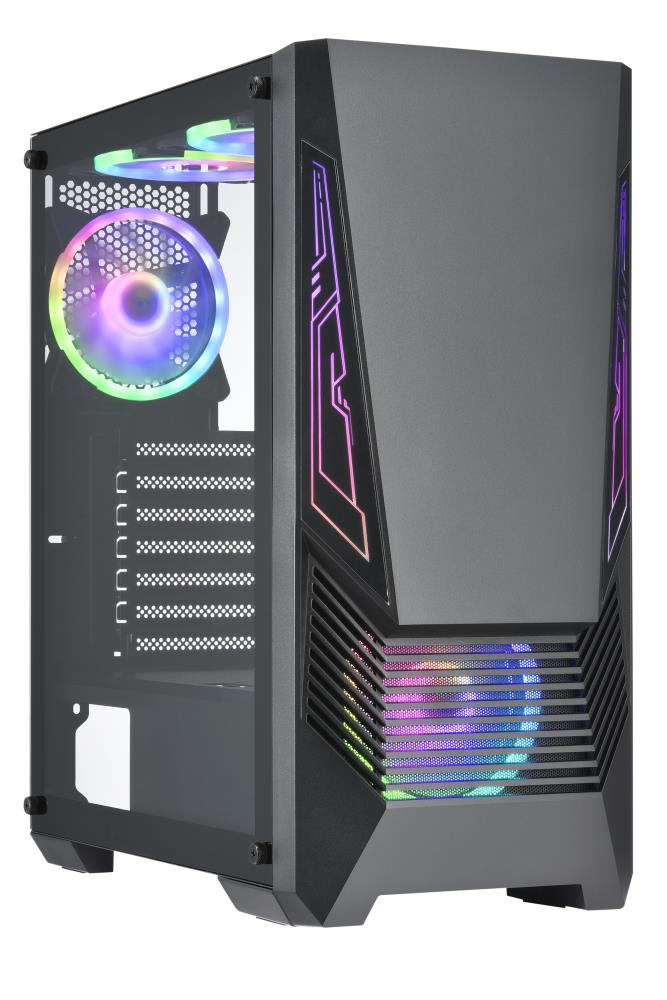 Case|GOLDEN TIGER|Supported motherboard form factors ATX/micro ATX|Black|Midi Tower|Buffalo M730i|BUFFALOM730I