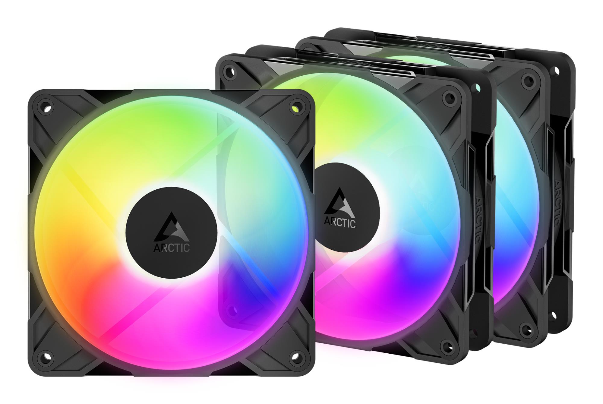 Arctic P12 Pro A-RGB 120mm ventilators, 3 gab.