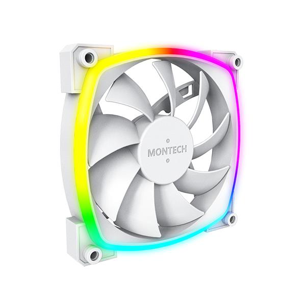 Montech korpusa ventilators 120mm AX120 PWM balts