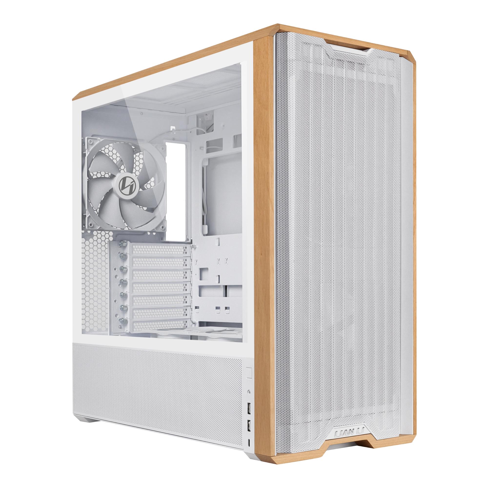 Case|LIAN LI|ATX/micro ATX/EATX/SSI EEB|White|Midi Tower|LANCOOL 217|G99.LAN217W.00
