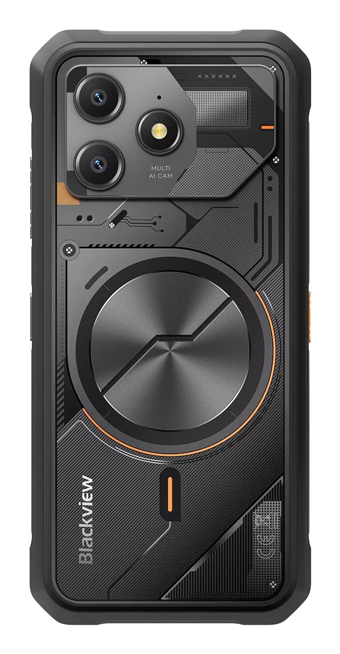 Blackview Fort 100 8/128GB melns mobilais tālrunis