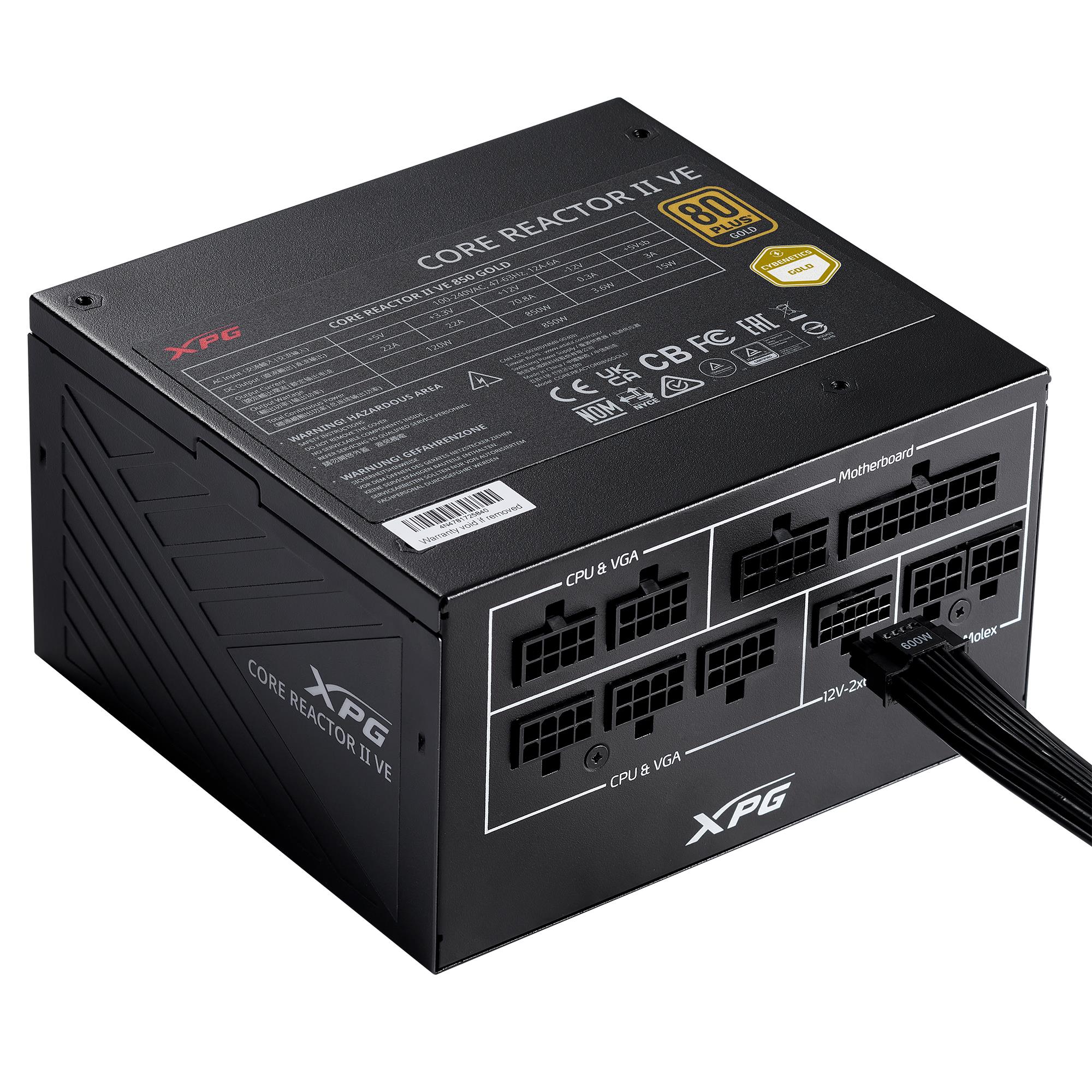 Barošanas bloks ADATA XPG Core Reactor II VE 850W 80 Plus Gold