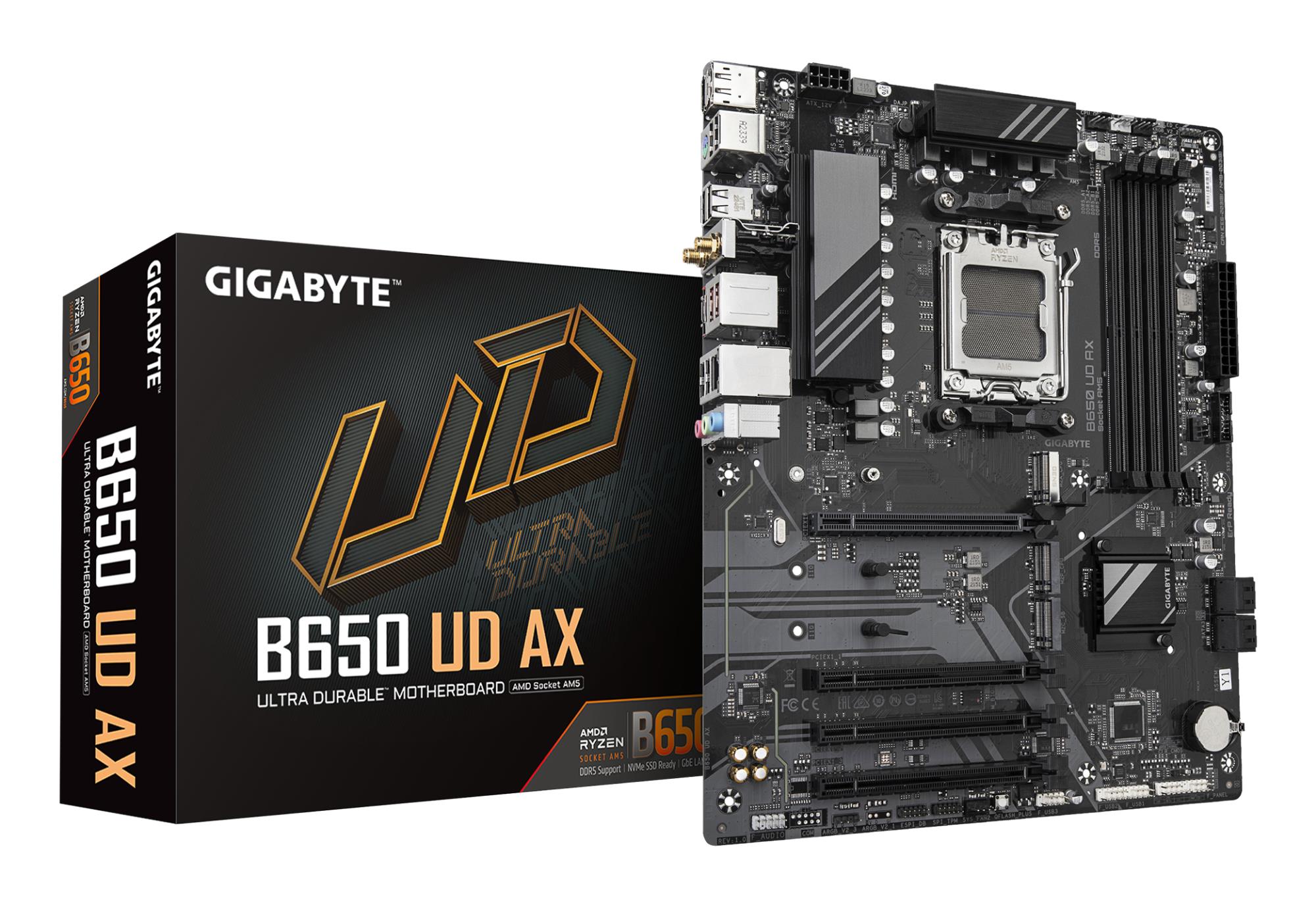 Mātesplate GIGABYTE AMD B650 SAM5 ATX DDR5 4 sloti