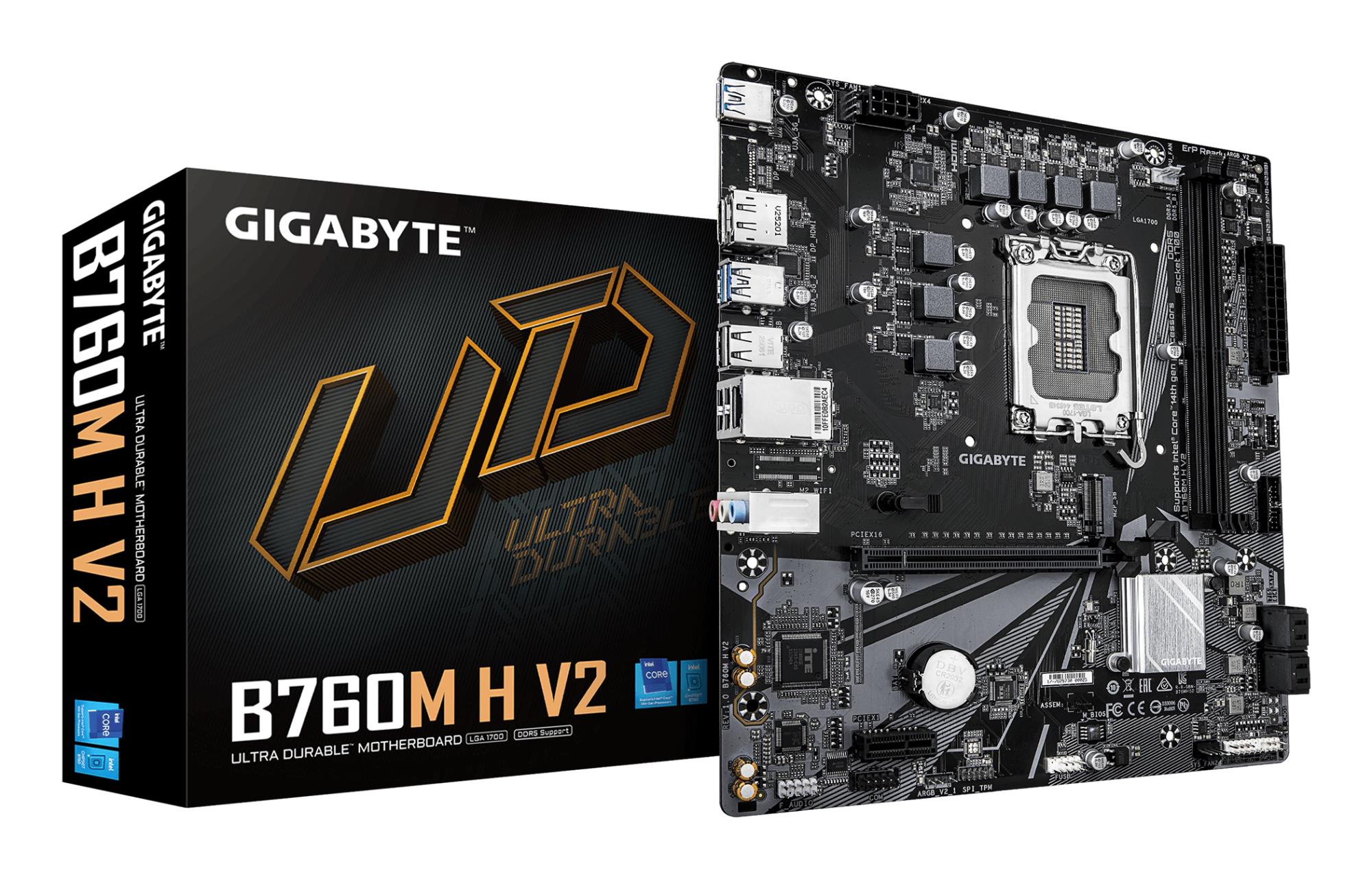 Mātesplate GIGABYTE Intel B760 LGA1700 DDR5 Micro-ATX