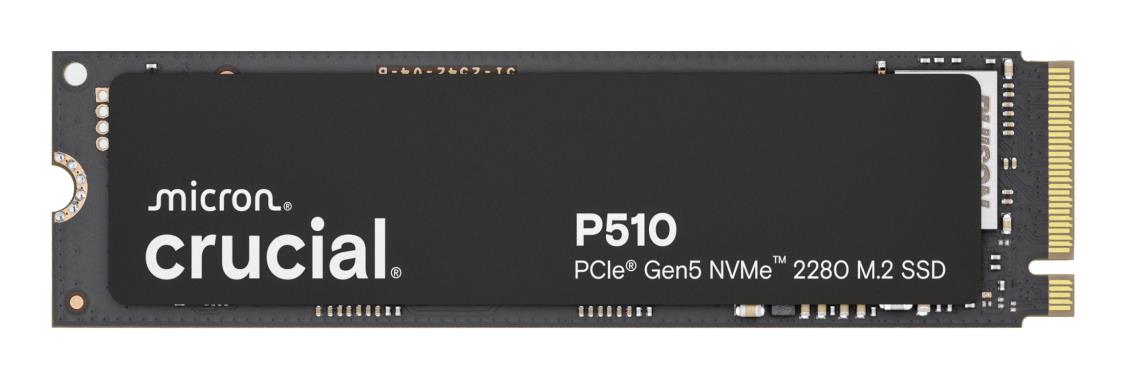 SSD disks CRUCIAL P510 1TB NVMe PCIe 5.0 M.2 11000/9500 MB/s