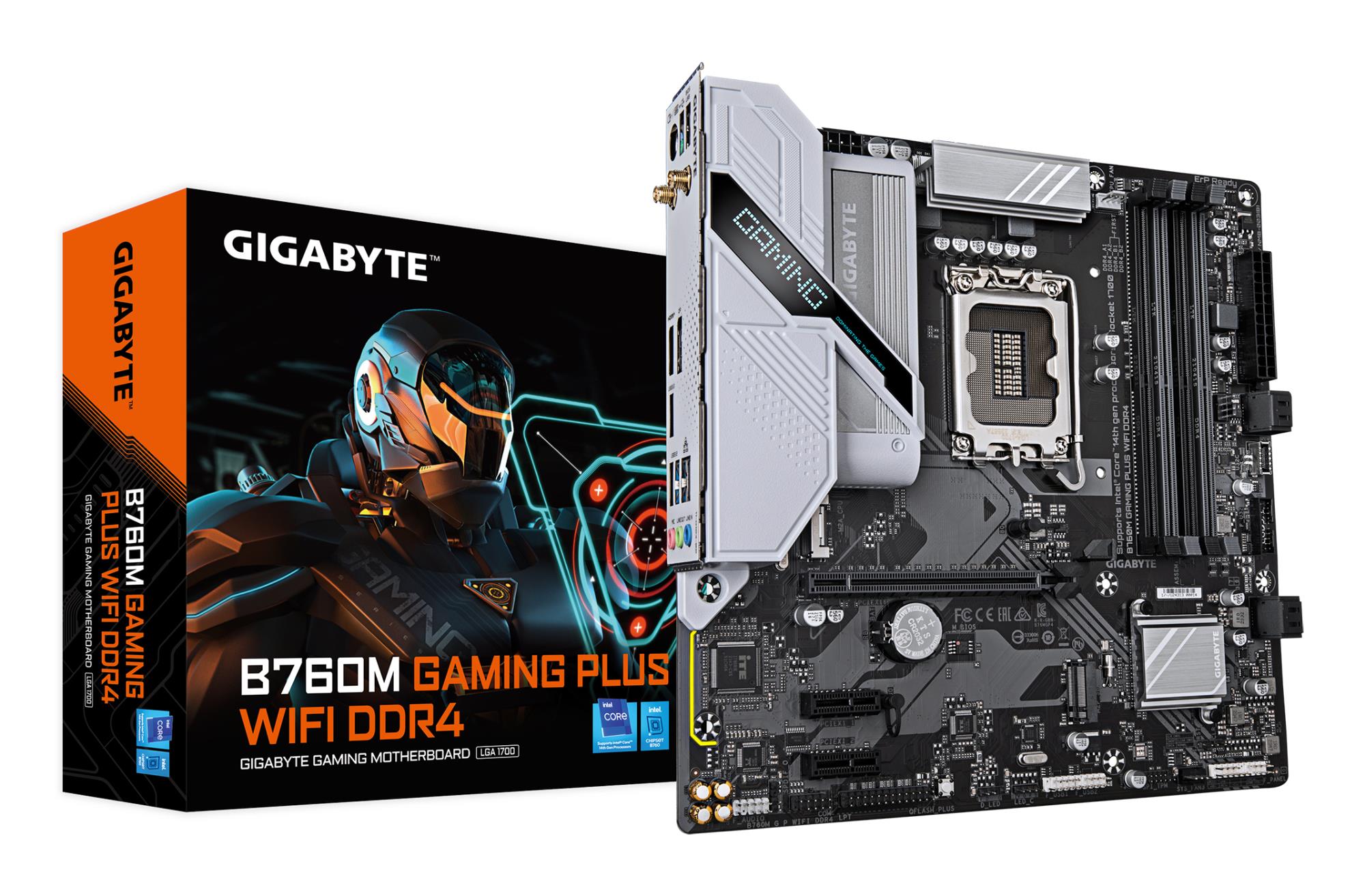 Mātesplate GIGABYTE Intel B760 LGA1700 Micro-ATX DDR4 4 sloti